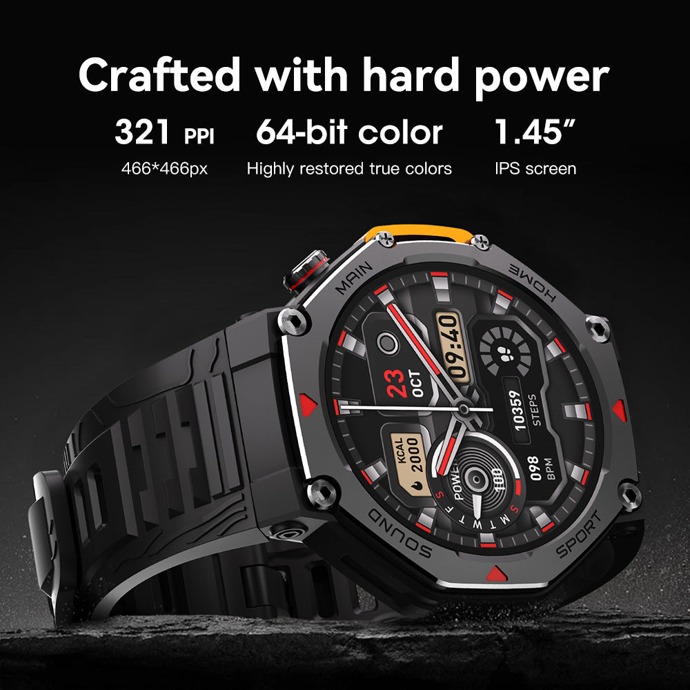 5ATM Water-Resistant Sports Smartwatch