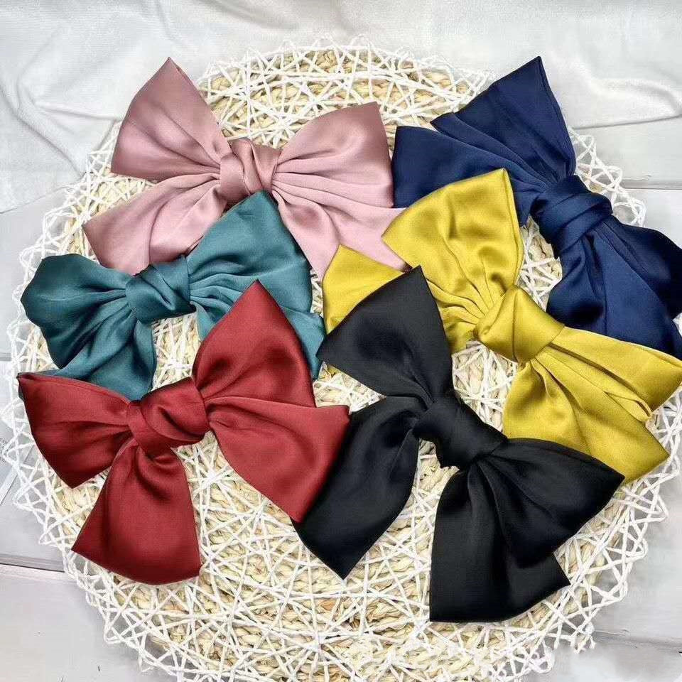Anneau de cheveux de haute qualité Satin Bow