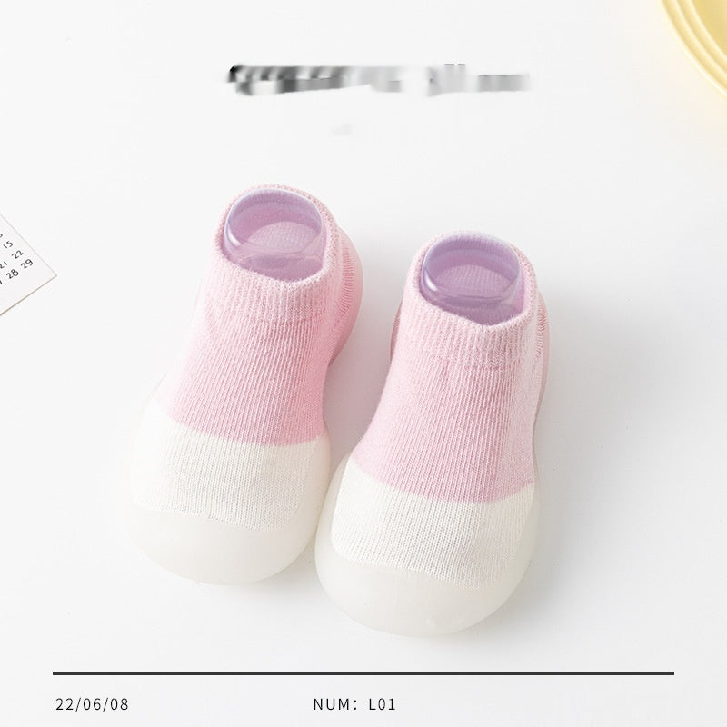Chaussures de première marche Chaussettes pour bébés d'été