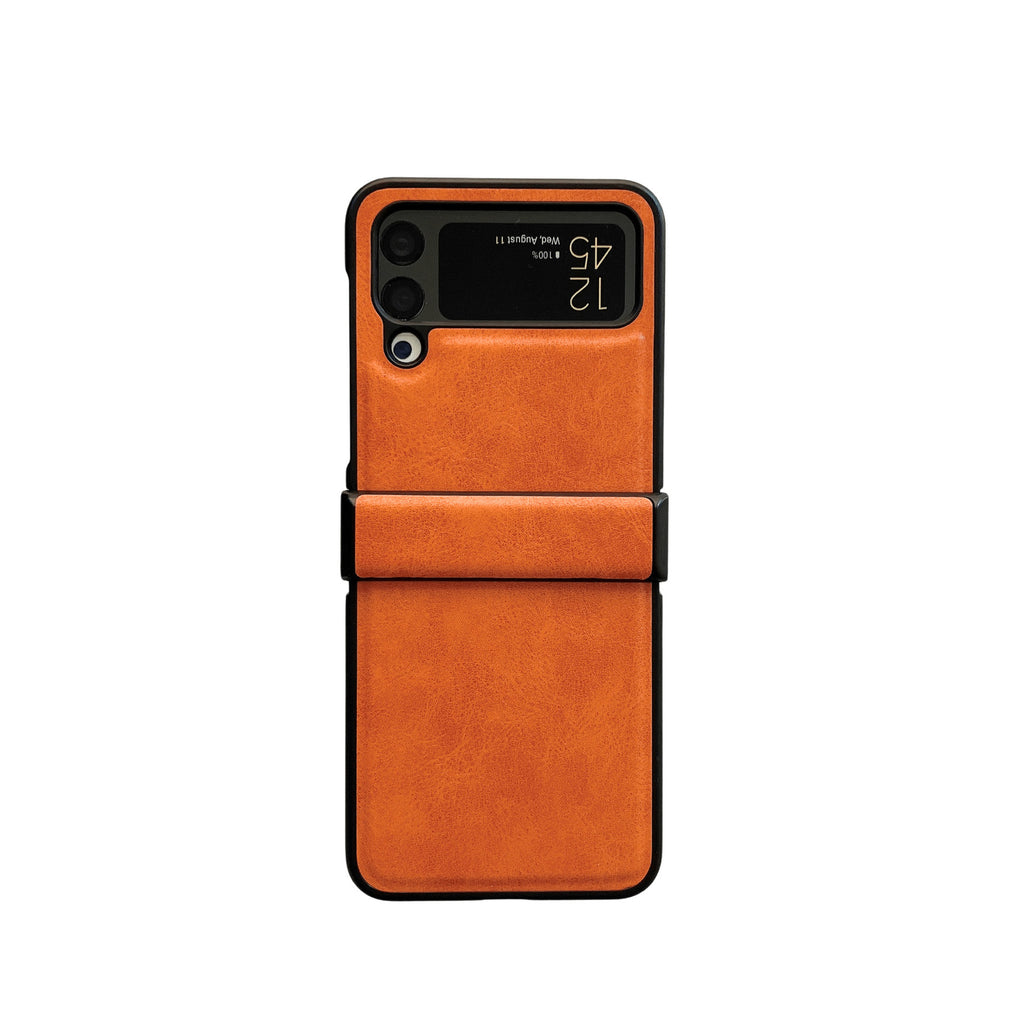 Housse de protection pliante en cuir d'affaires