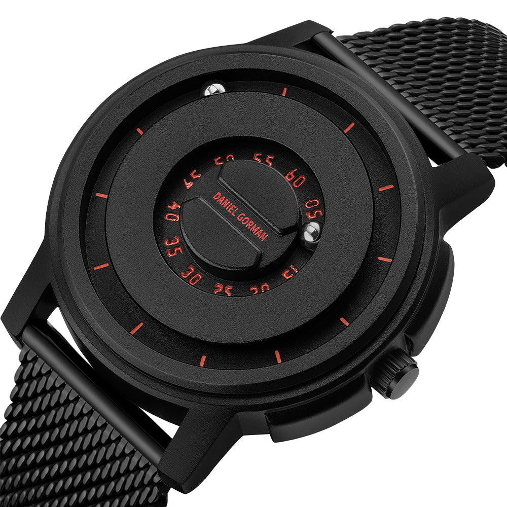 Marque Steel-band Sports Magnetic-levitation Silicone-ball Electronic Mens Watch