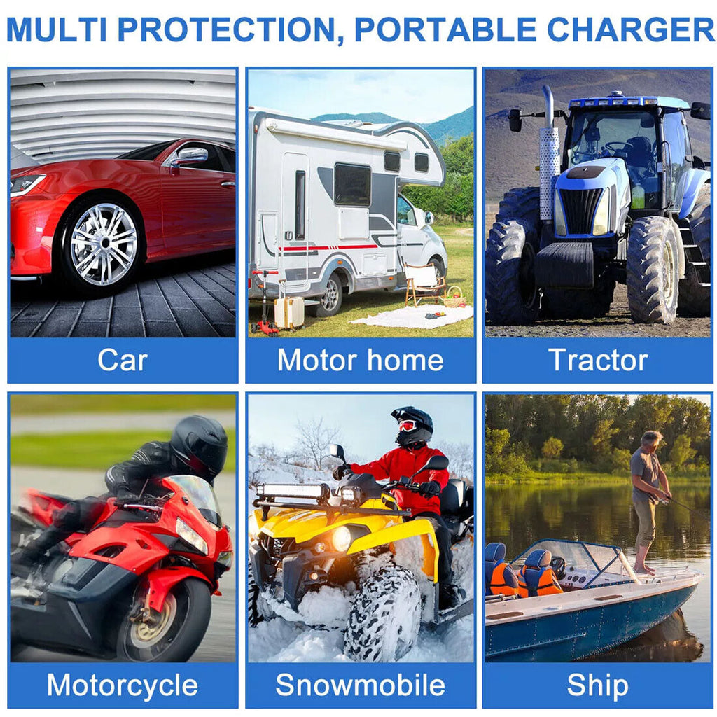 30W Solar Panel Kit Chargeur de batterie Trickle 12Volt DC pour voiture Van Caravan Boat