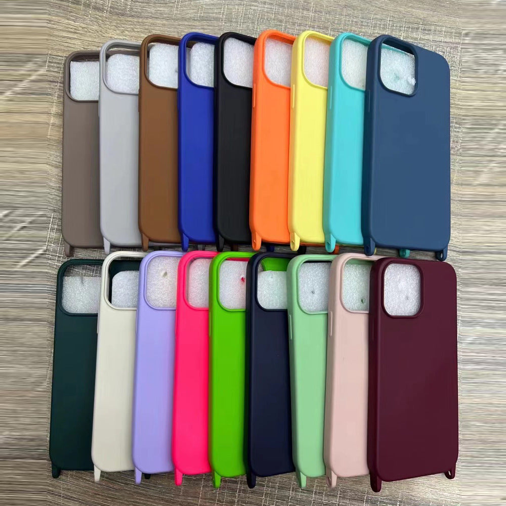 Étui de téléphone souple en Shell doublé de peau