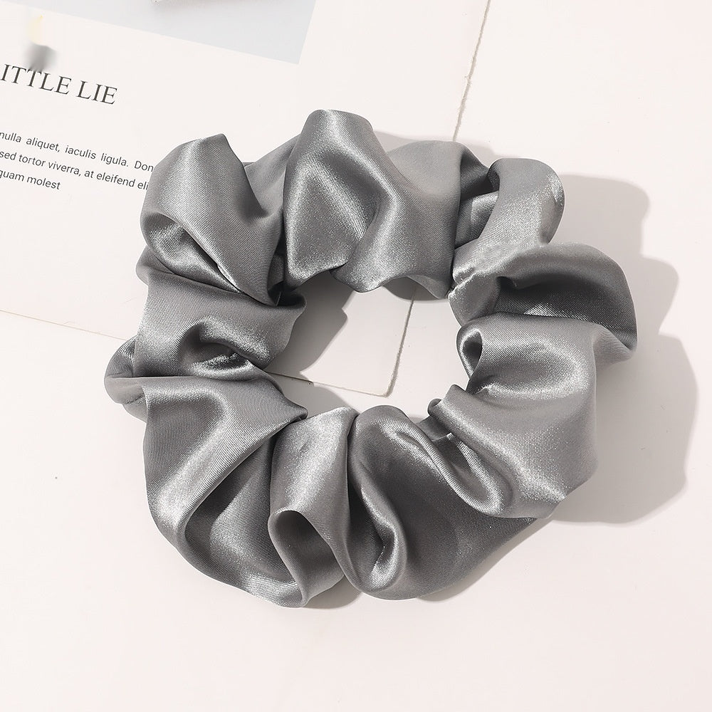 Soie Grande Intestine Soie douce Satin Haute de gamme Anneau de cheveux