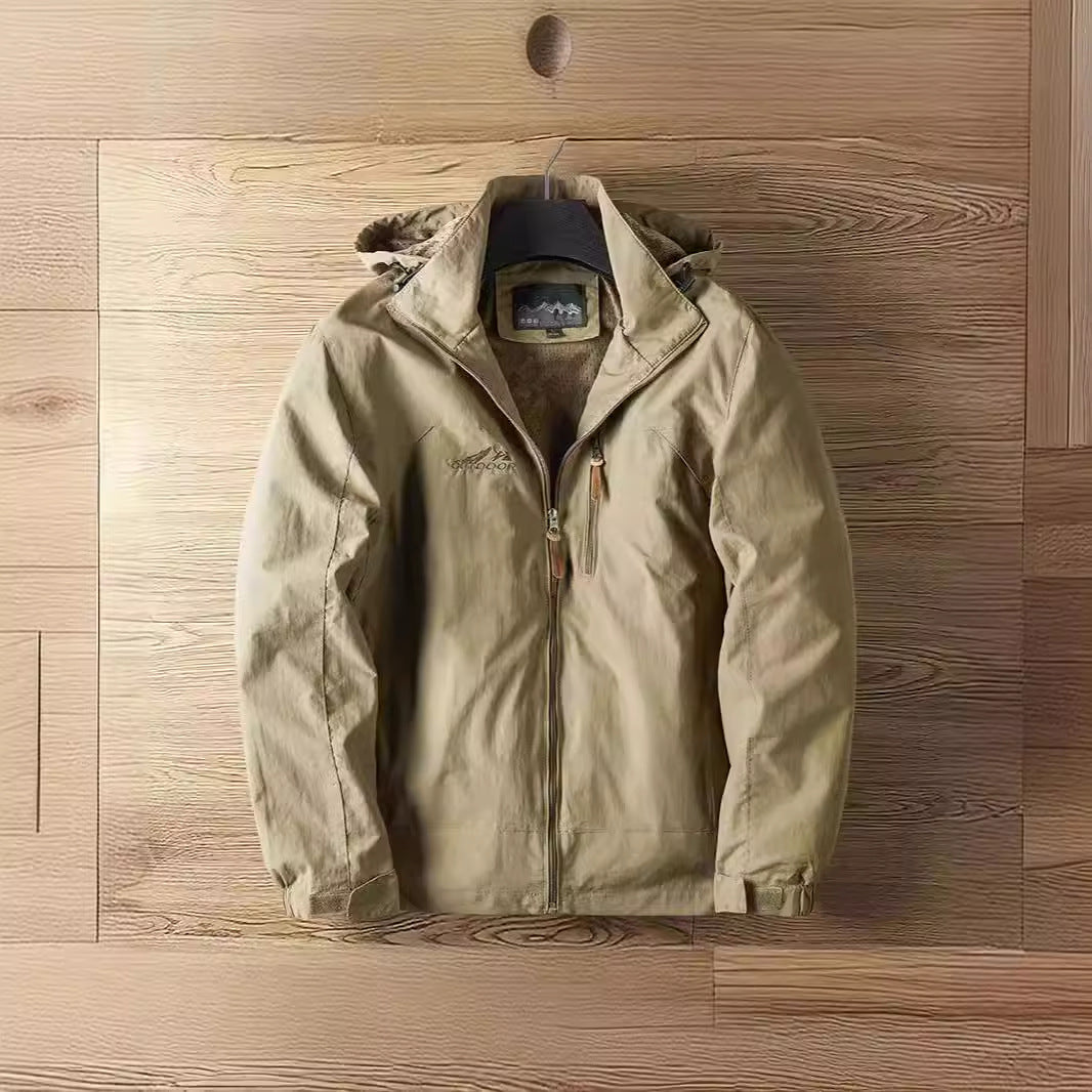 Veste de sport d'extérieur coupe-vent pour hommes