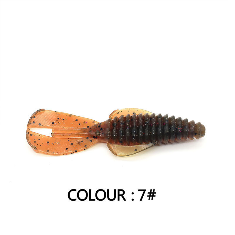 Simulation de lure appât doux 8cm Tackle de pêche