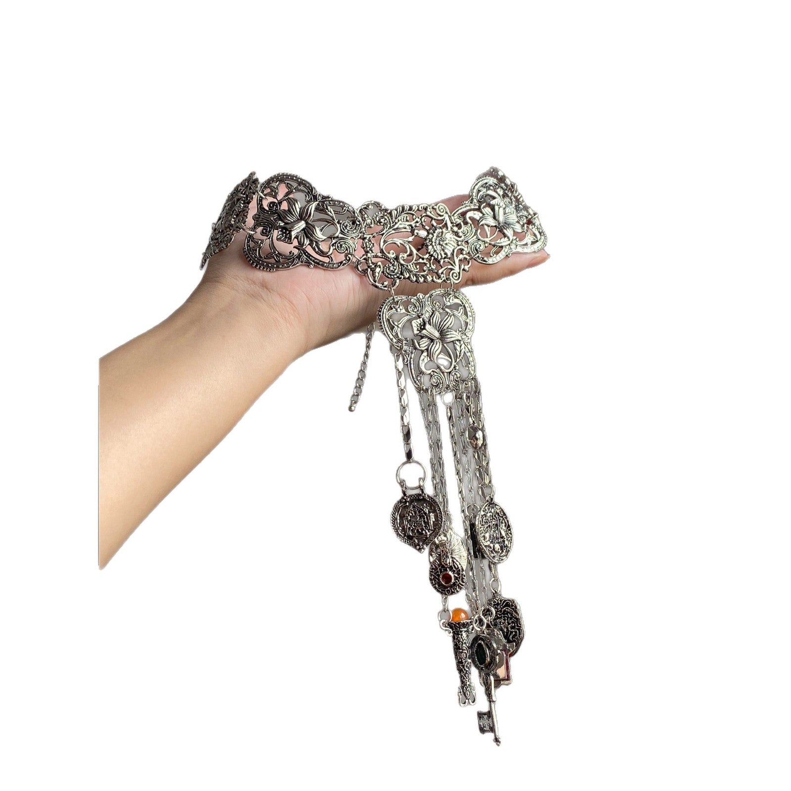 Collier en métal de style ethnique bohème