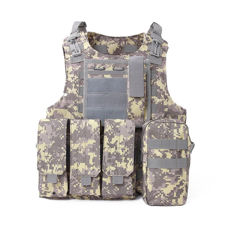 Tactical Vest Outdoor Airsoftwater Based Combat Steel Wire Bulletproof Et résistant au stab