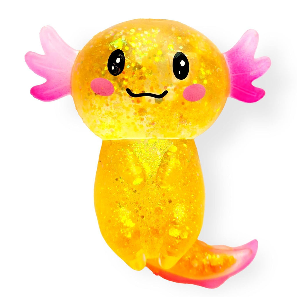 Axolotl Stress Relief Toy Glitter Fidget Toys Mignon Malt Sugar Axolotl Toy Fidget Toys Adul