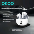 KP-205 Affichage numérique In-Stock Ecouteurs Bluetooth Conception audio In-Ear Gaming U