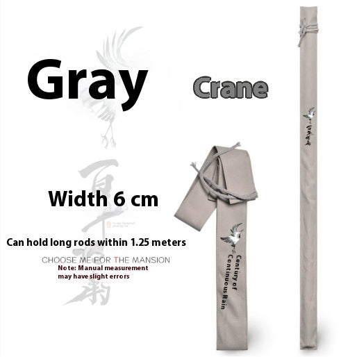 13 M Canvas Rod de pêche Sac sous-protecteur