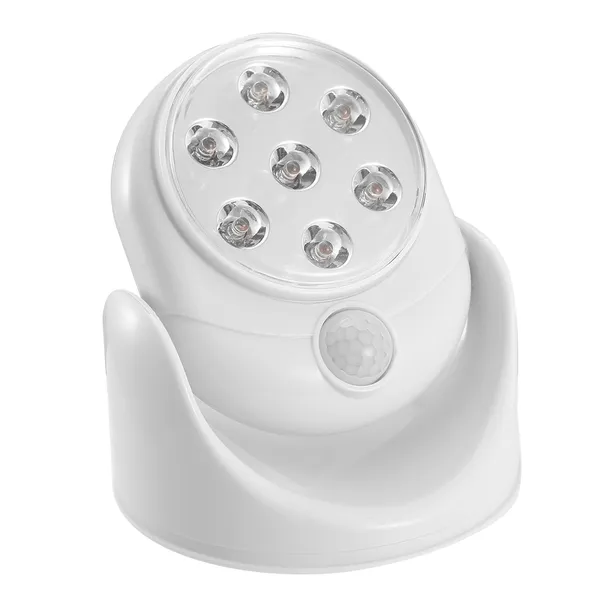 Lampe de nuit sans fil LED Spotlight 90 Degree Motion Sensor