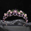 Alliage cristal Fleurs Mariage Cheveux de mariée Ornements