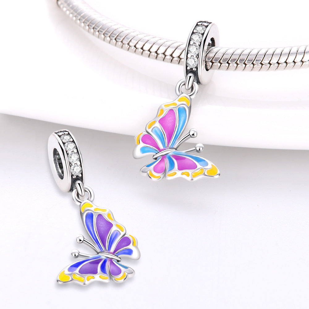 Delicate Butterfly Series Bracelet pendentif perles Accessoires