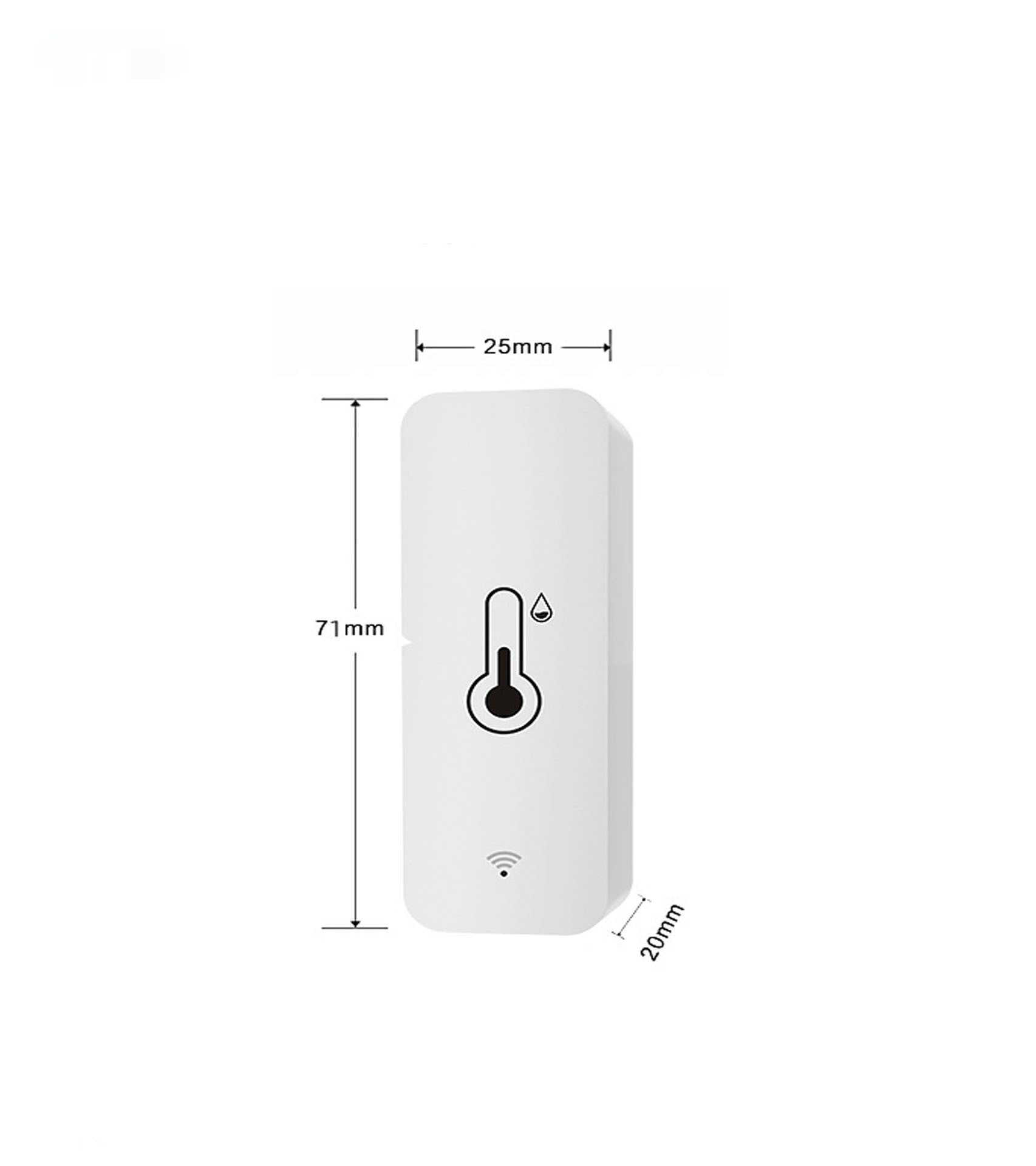 Capteur de température et d'humidité Intelligence WiFi
