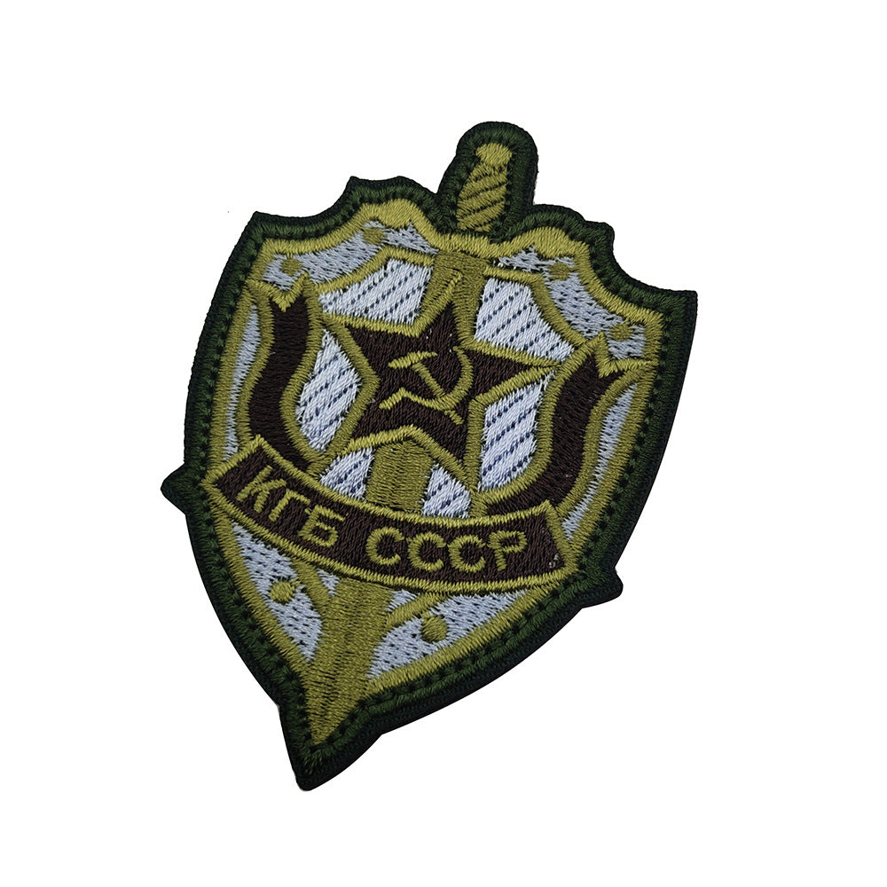 Insigne d'épaule Velcro en tissu brodé