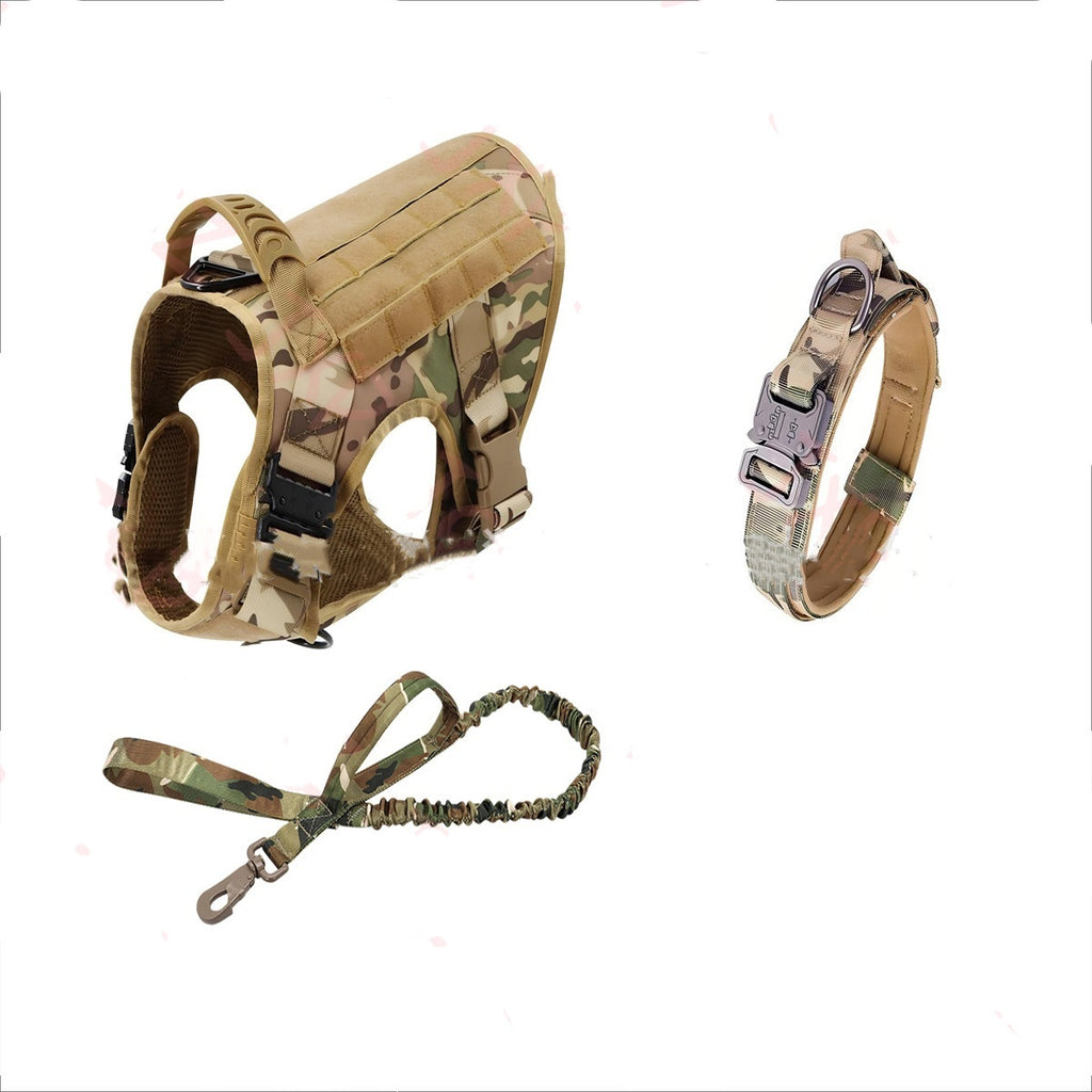 Veste de chien tactique pour les animaux moyens à grands à libération rapide Design idéal pour l'entraînement et dehors