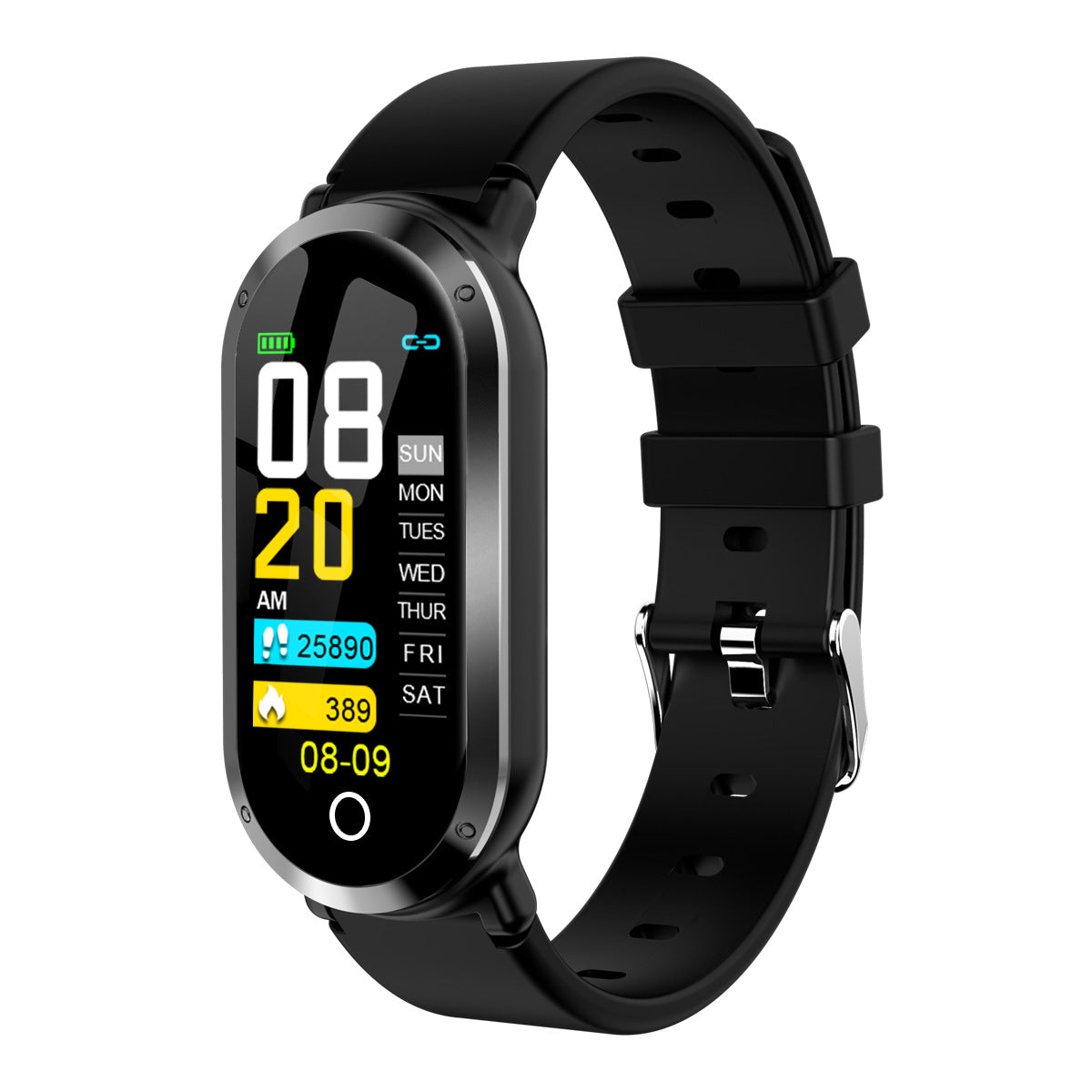 T1 écran couleur Smart Bluetooth Sports Bracelet