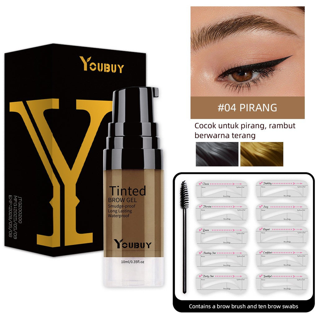 YOUBUY Gel des sourcils brun clair