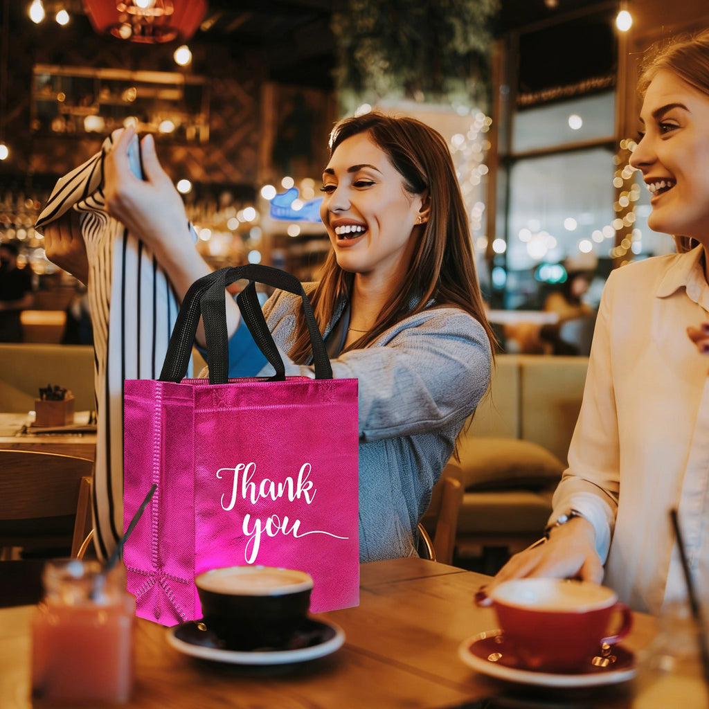 Décorations de fête et accessoires - Sacs cadeaux 24-Pack Merci – Sacs cadeaux de fête en Pl