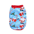 Noël édition limitée Veste de vêtements de chat et de chien pour petit Pete style court non Sheddin