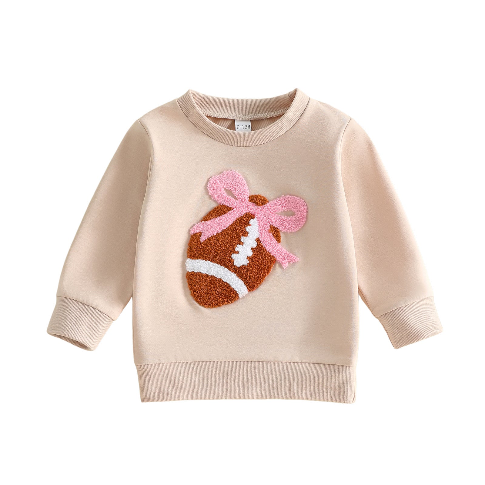 Pull à capuche à manches longues brodées