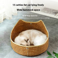 Neste de chat de Rattan Hammock de chat d'été de printemps