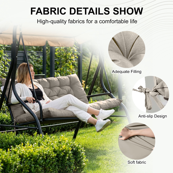 Outdoor swing cushions 70 inch