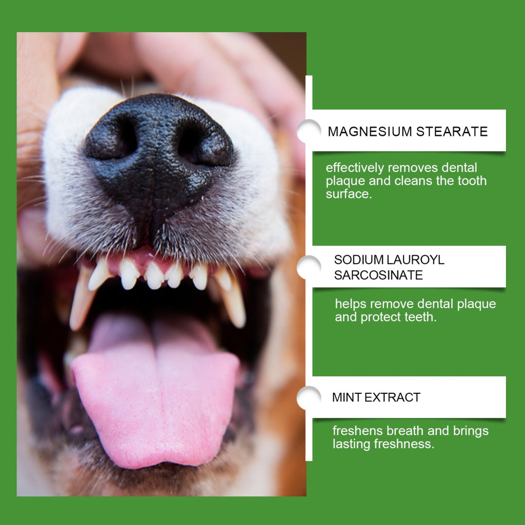 Dog teeth cleaning powder