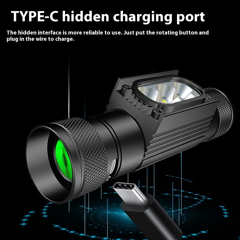 Alliage d'aluminium Lumière forte Long Endurance LED Tête de lumière montée