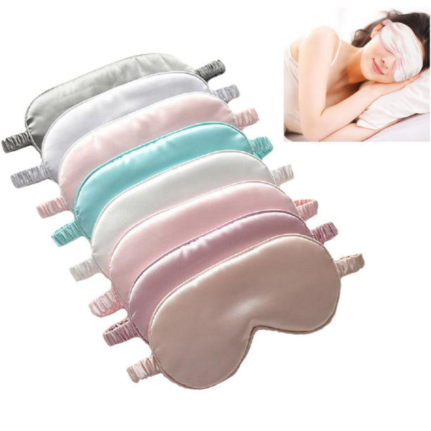 Eye Patch Imitated Silk Eye Patch Shading Sleeping Eye Masque Voyage Relax Couvertures Eye Shade
