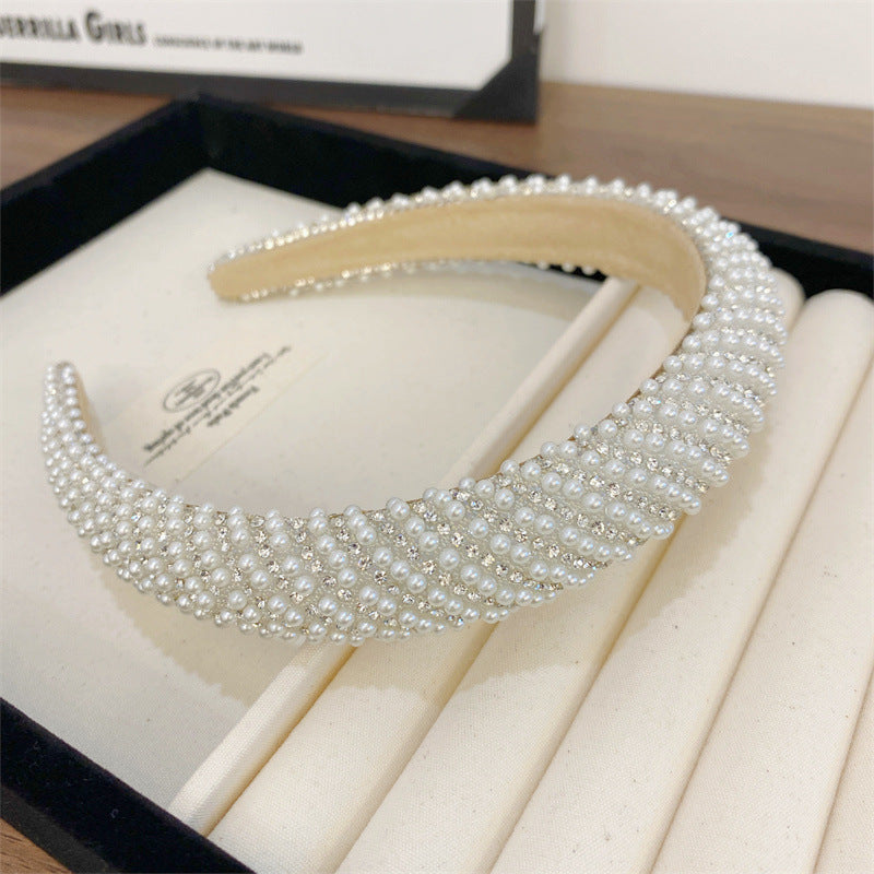 Lourd Industrie Léger Luxury High-grade Perle Headband haute définition