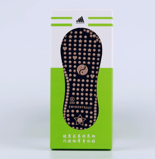 Chaussettes de massage en coton acupoint peigné à usage ménager créatif