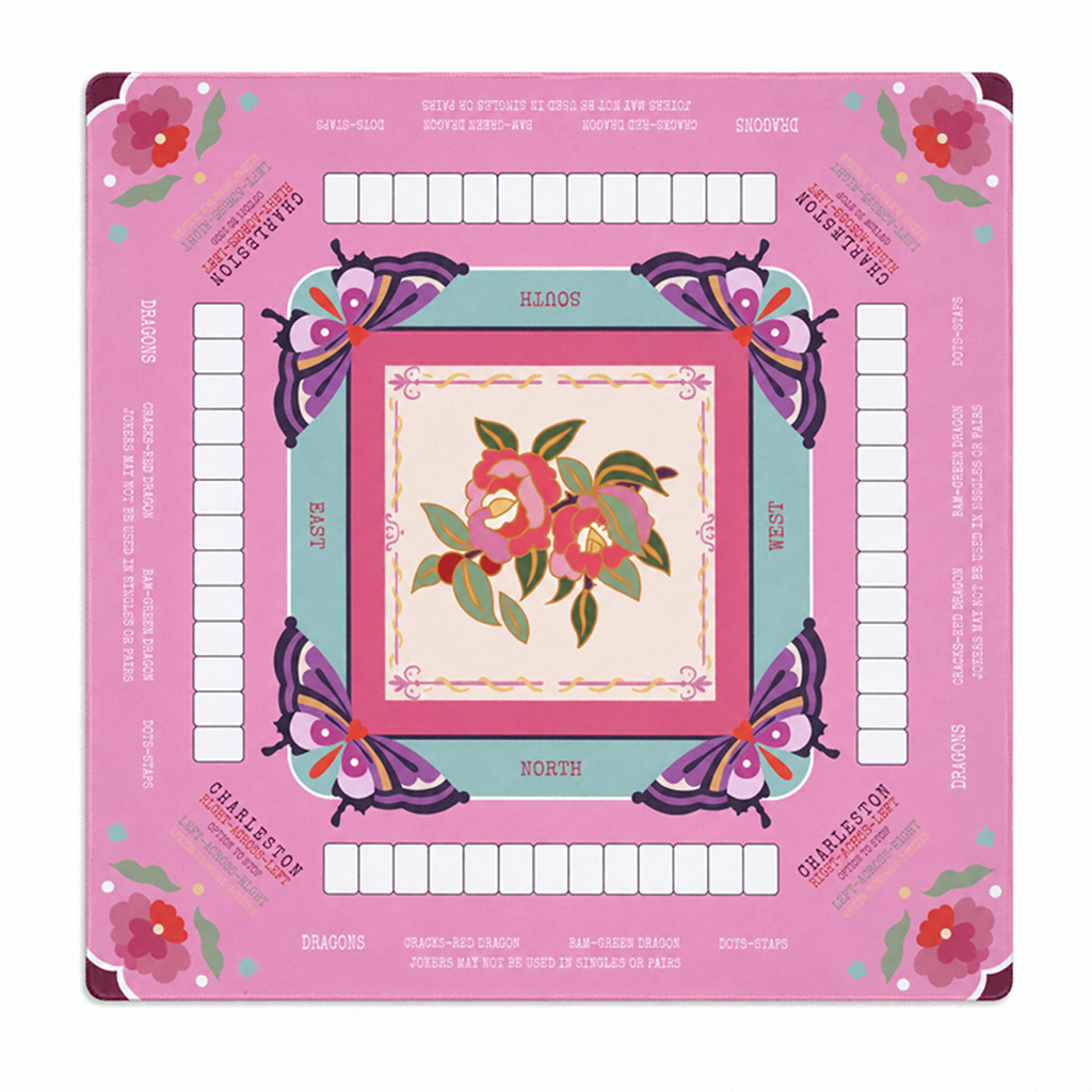 Mat de table américain de Mahjong 31,1 X 31,1 pouce
