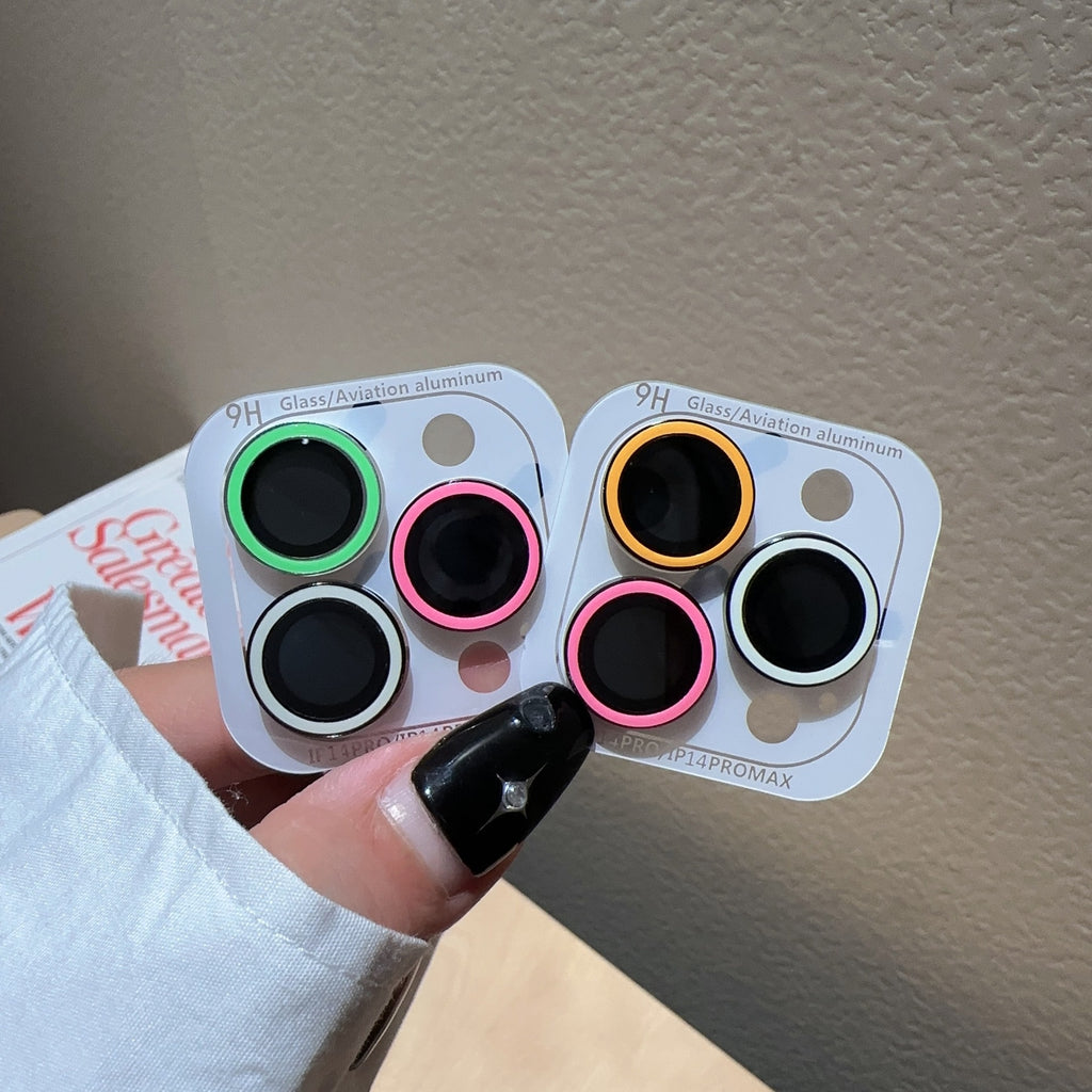 Lens Protecteur Couleur Lumineux Lens Arrière Lens Guard Circle