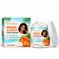 Crème lisse pour le visage de carottes