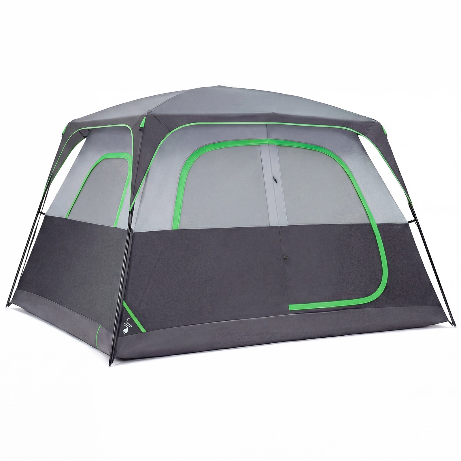 6 personnes Waterproof Et tente de camping familial coupe-vent