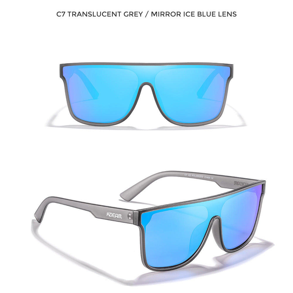 Lunettes de soleil polarisés à grand cadre européen et américain