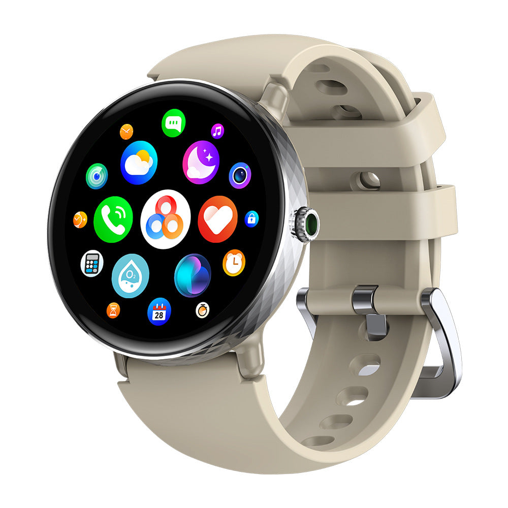 Montre intelligente de mode pour femmes 12 pouces Cadre ultra étroit Bluetooth Appel