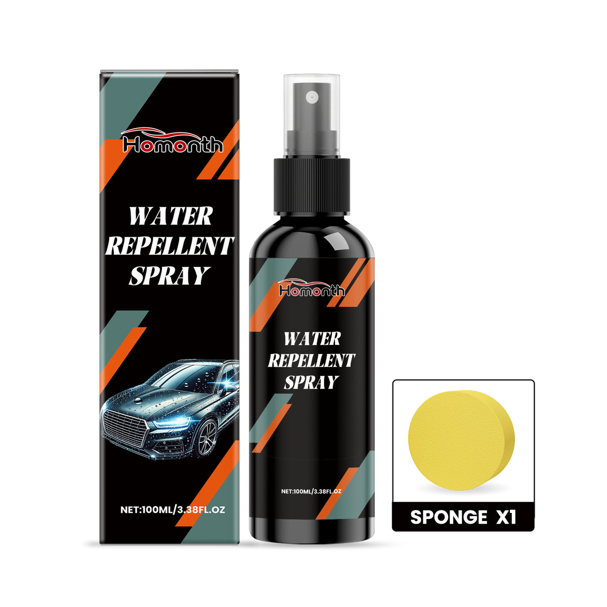 Spray hydrofuge
