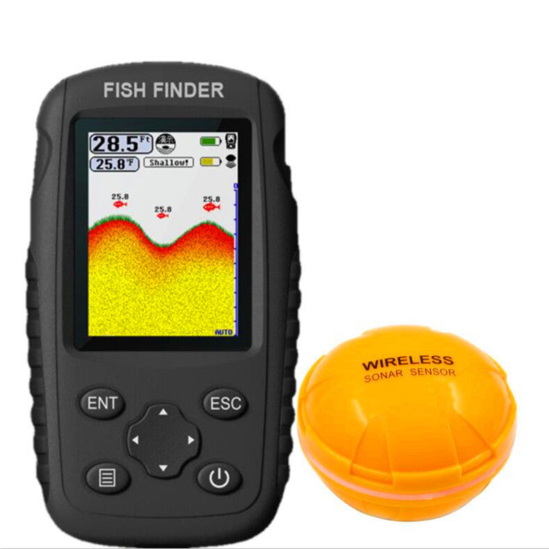 Smart Wireless Fish Finder Détection précise des postes de groupe de poissons Divers styles