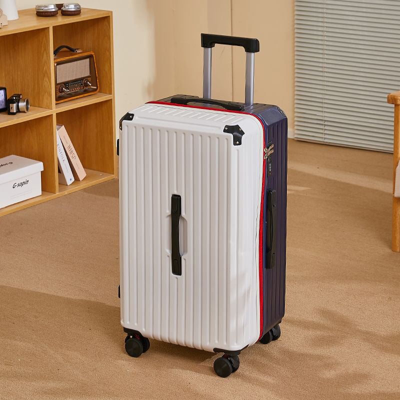 Bagages Grande capacité Cas de chariot étudiant épaissé solide durable avec Cornerite Passwo