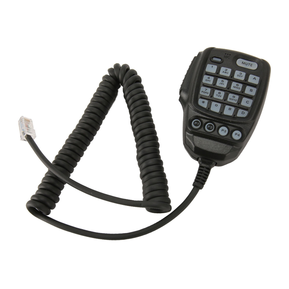 2 Way Radio Handheld Speaker Mic Professional Walkie Talkie Speaker Microphone avec bouton