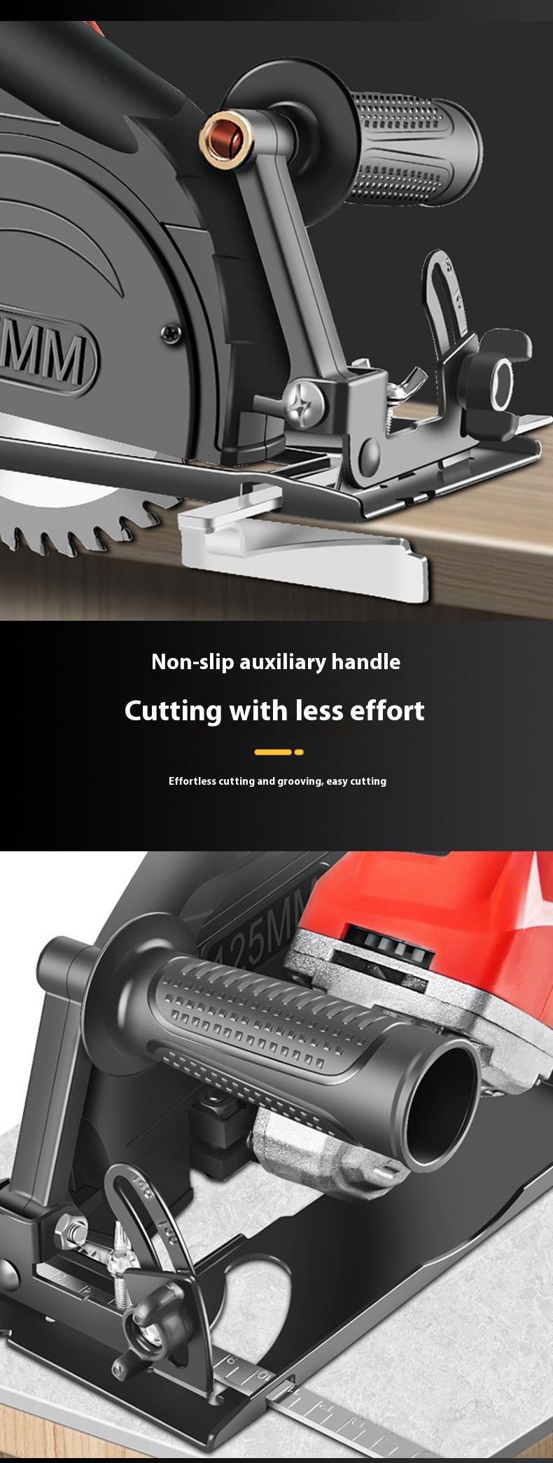 Manchon d'angle de huit générations d'usine Accessoires sans poussière Support multifonctionnel Méta