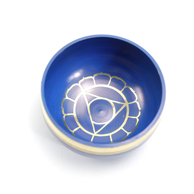Handmade Colorful Himalaya Bowl Yoga Méditation Musique Instrument de percussion