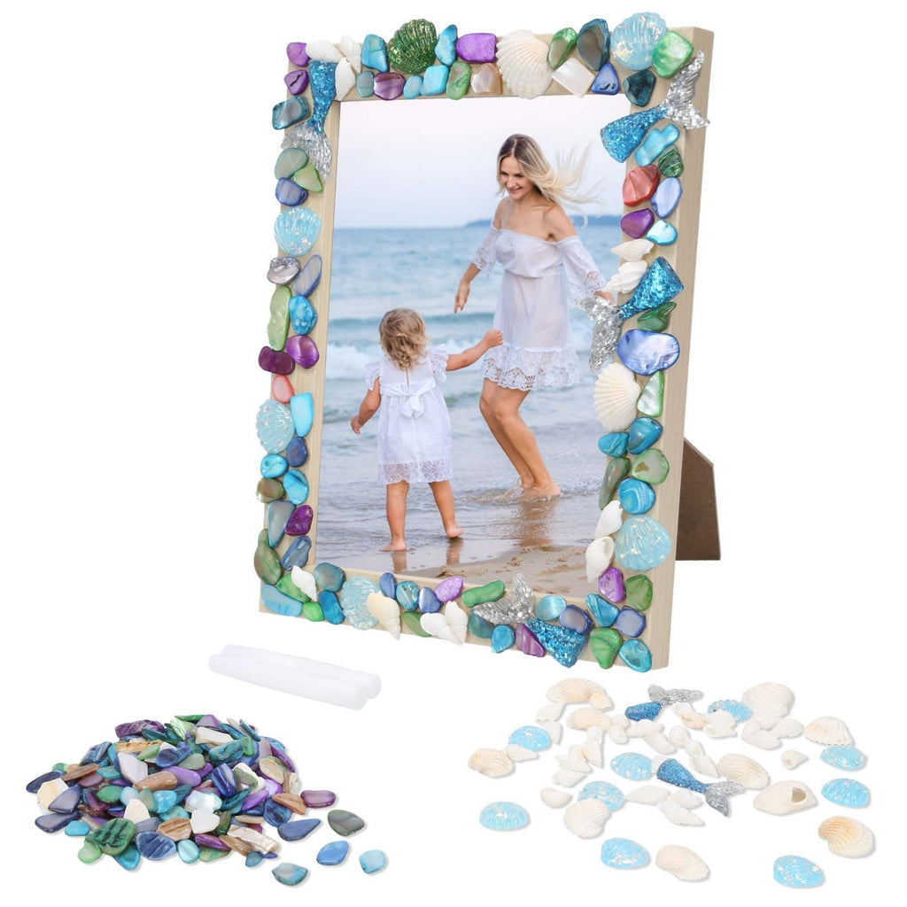 Ocean Mosaic Photo Frame Artisanat Kit