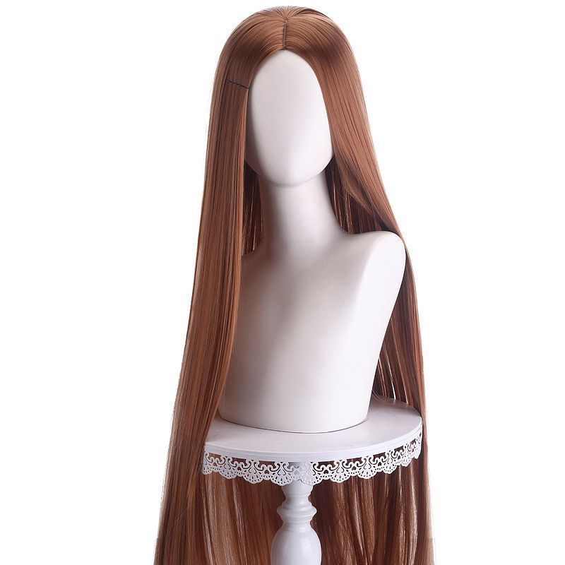 Naturel Volumineux Perruque Long Droit Style Animé et Style Traditionnel Chinois Tête pleine