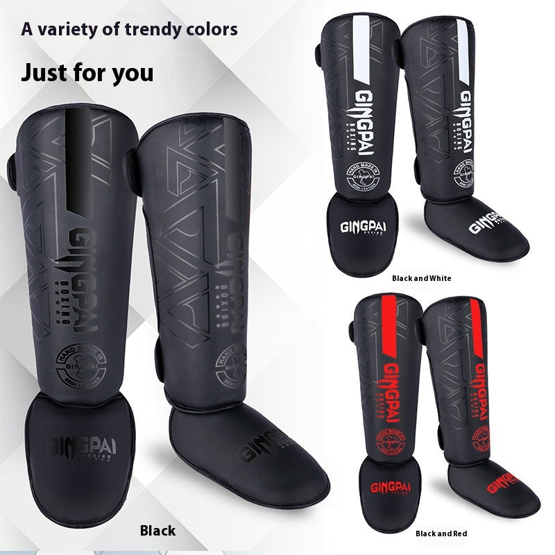 Sanda Free combat même protection équipement cheville soutien Shin garde