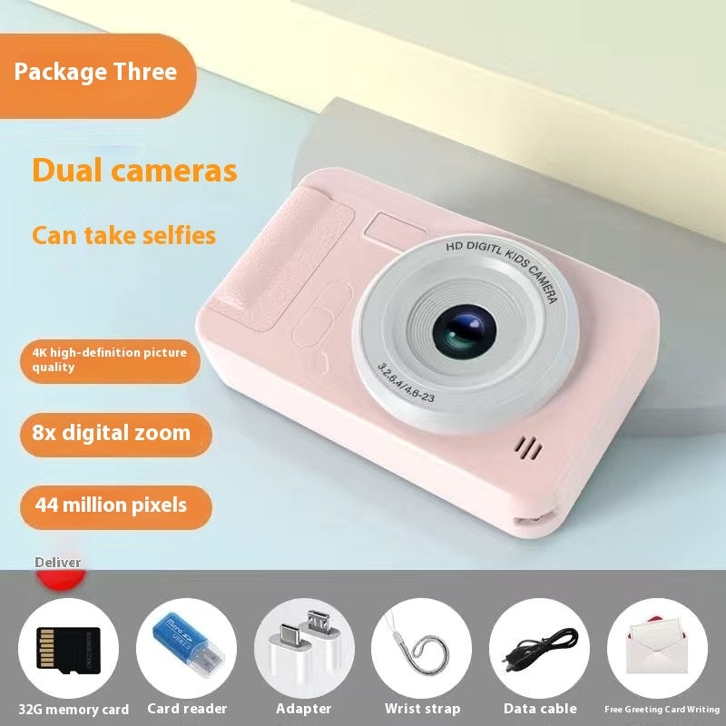CCD Digital Camera Kindergarten Gifts Digital Camera Student HD Pixel Portable Mobile Phone