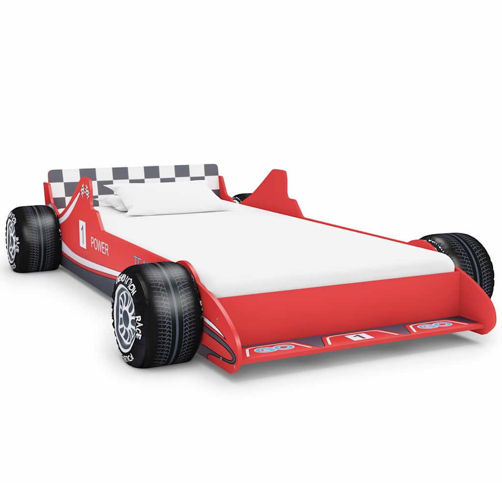 Lit pour enfants dans la conception de voiture de course lit pour enfants dans la conception de voiture de course